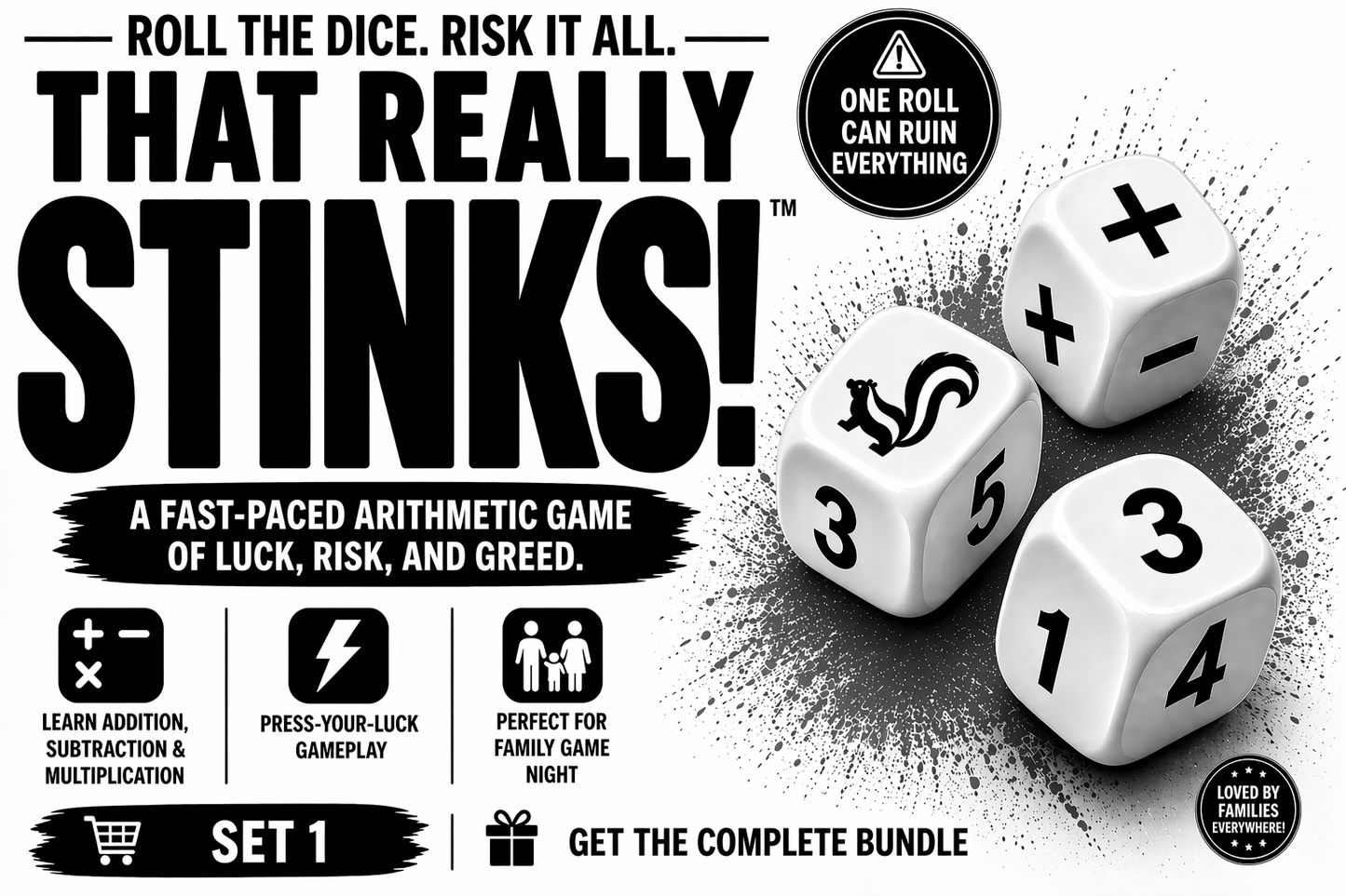 THAT REALLY STINKS! - A Fast-Paced Dice Game of Risk, Luck, and Big Decisions