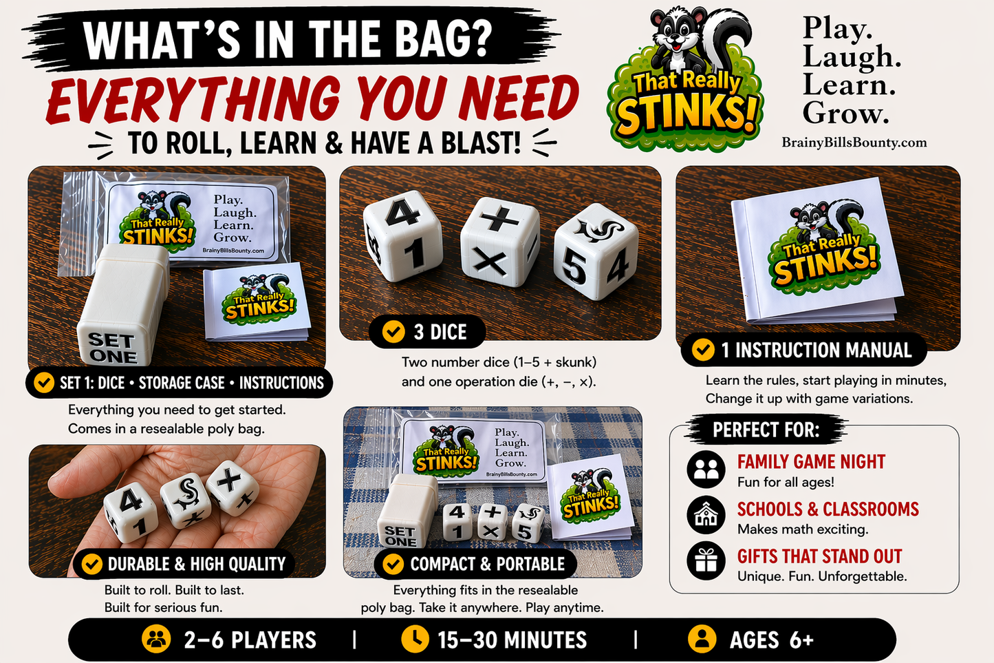 THAT REALLY STINKS! - A Fast-Paced Dice Game of Risk, Luck, and Big Decisions