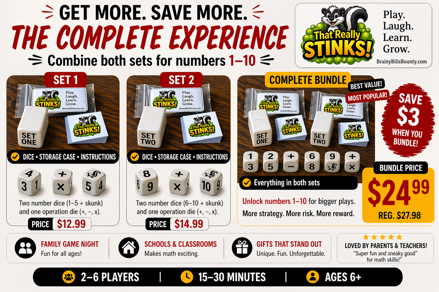 THAT REALLY STINKS! - A Fast-Paced Dice Game of Risk, Luck, and Big Decisions